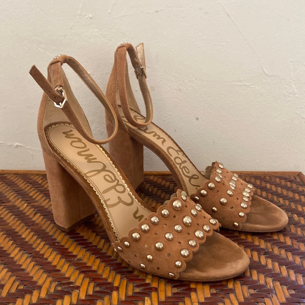 Sam Edelman tan heels